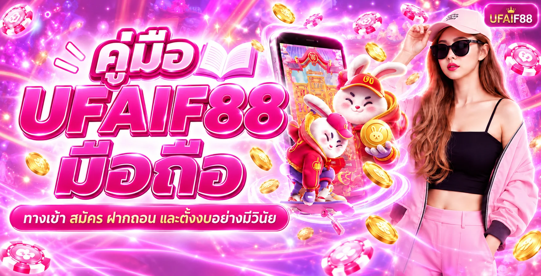 UFAIF88 มือถือ ทางเข้า สมัคร ฝากถอน และตั้งงบ